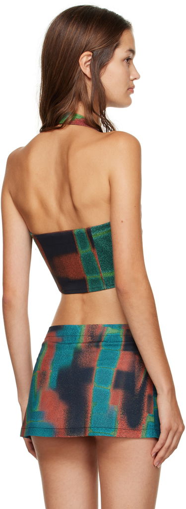 Пола Miaou Miaou Dani Printed Corset Top Многоцветен | 7077SCRST, 2