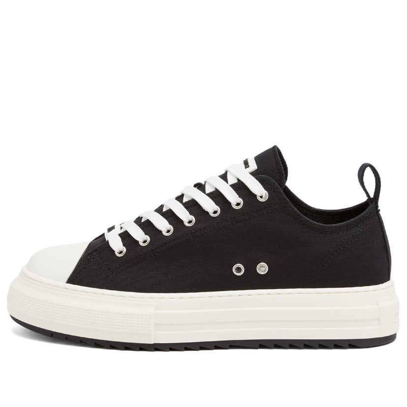 Кецове и обувки DSQUARED2 Canvas Sneaker Черно | SNM0346-00300001-2124