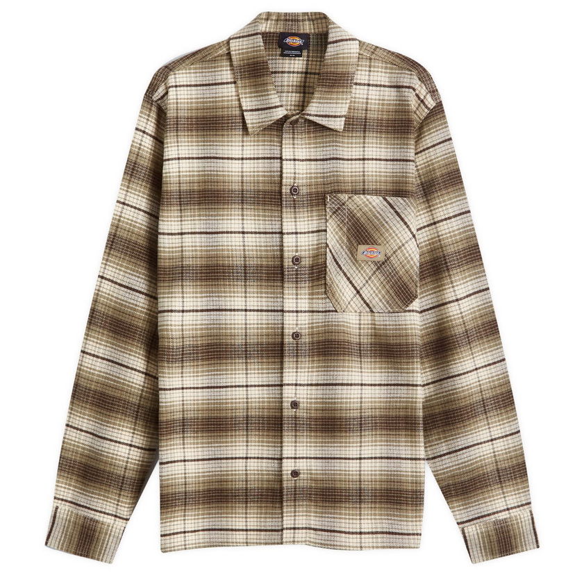 Риза Dickies Forest Check Shirt Зелено | DK0A86530IP1