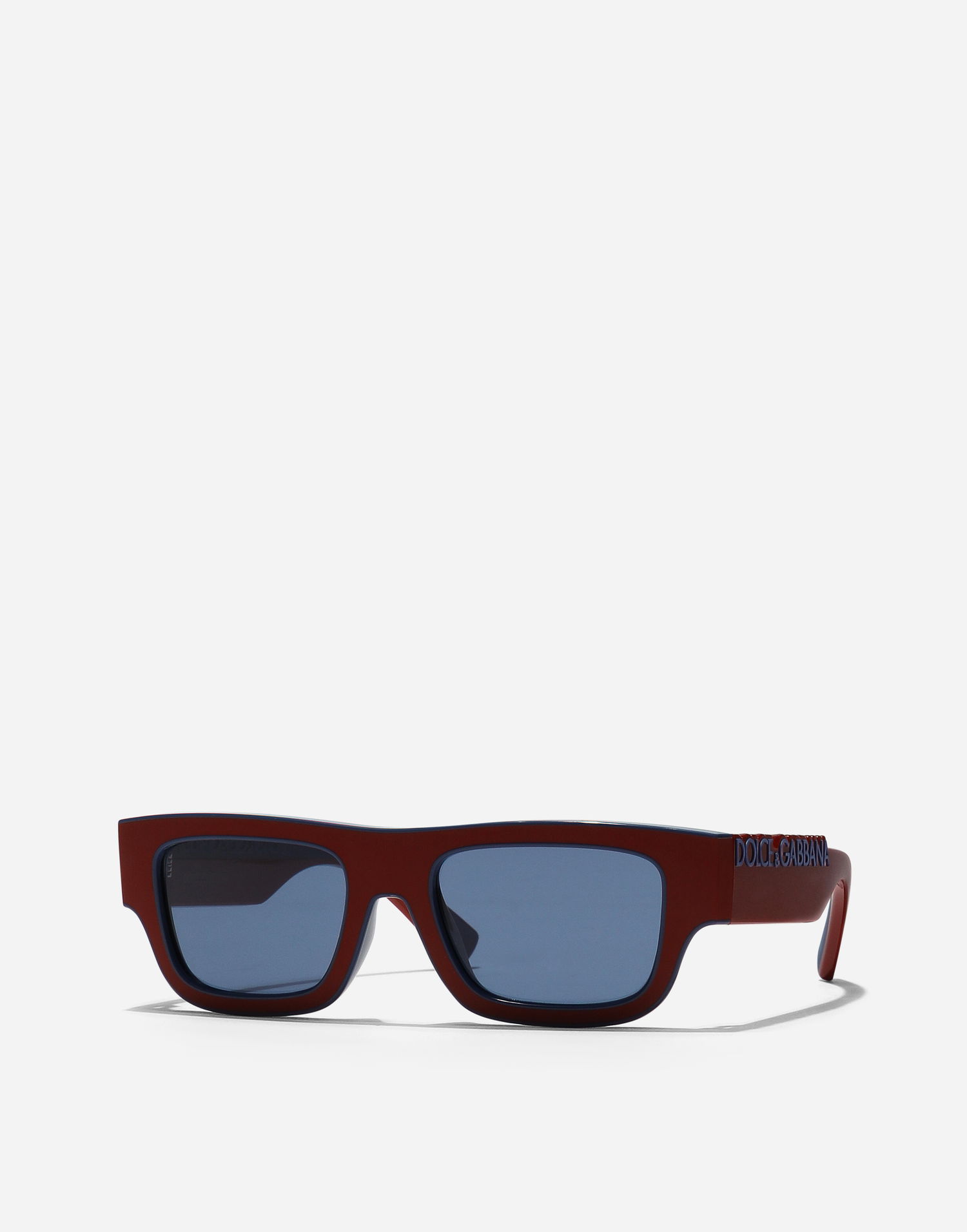 Слънчеви очила Dolce & Gabbana Dg Logo Rectangular Frame Sunglasses Onesize Бургунди | VG601FVN6809V000, 1