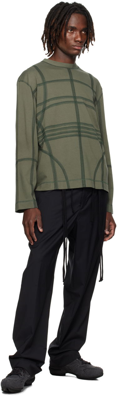 Тениска Craig Green Craig Green Flatlock Long Sleeve T-Shirt Зелено | CGAW25CJETLS11, 3