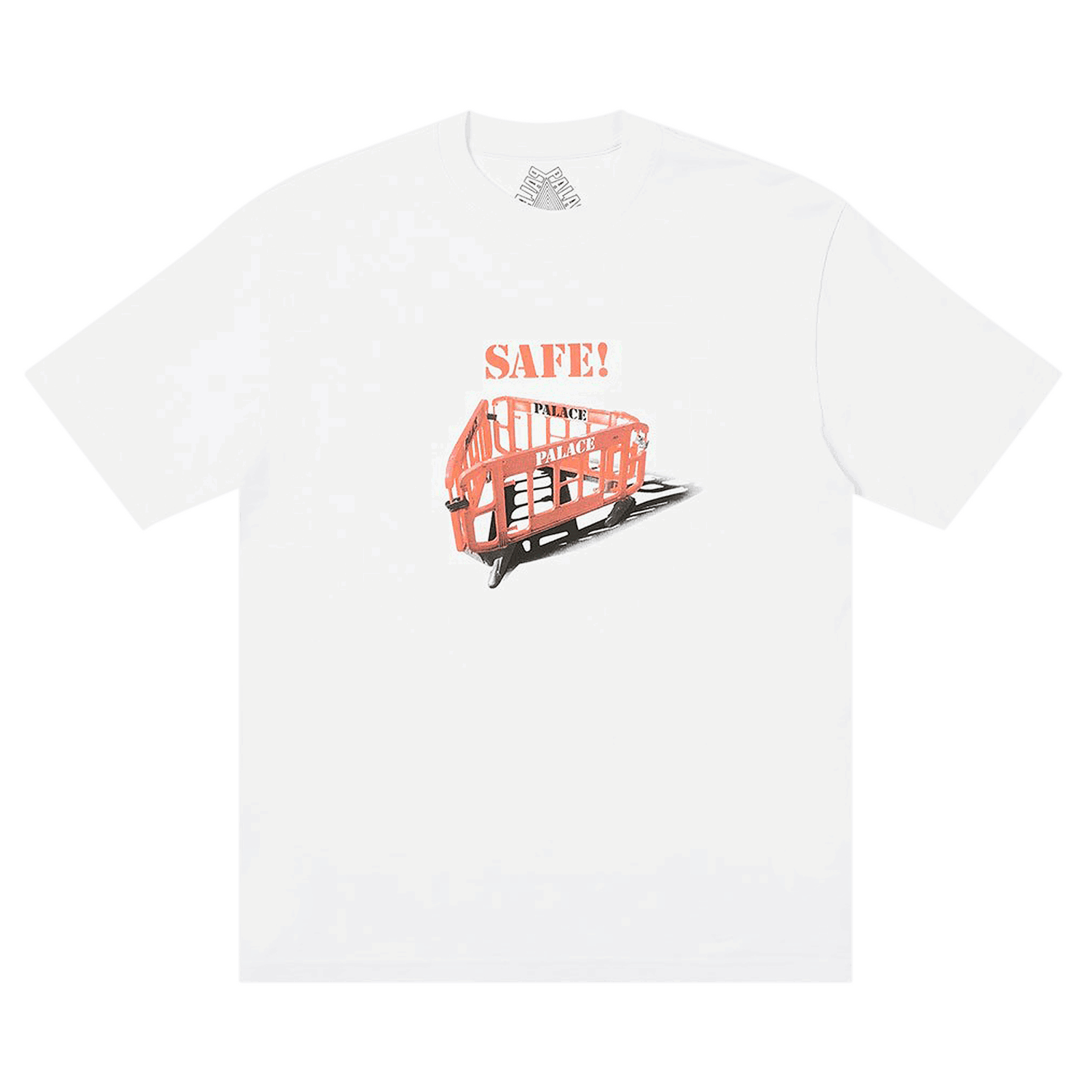 Тениска Palace Safety T-Shirt Бяло | P19TS166, 0
