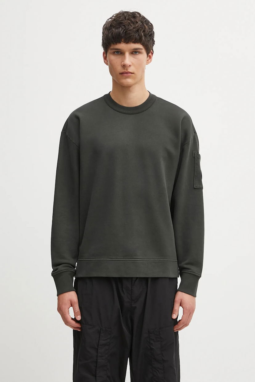 Суитчър C.P. Company C.P. Company Crewneck Sweatshirt Зелено | 19CMSS058A006372G