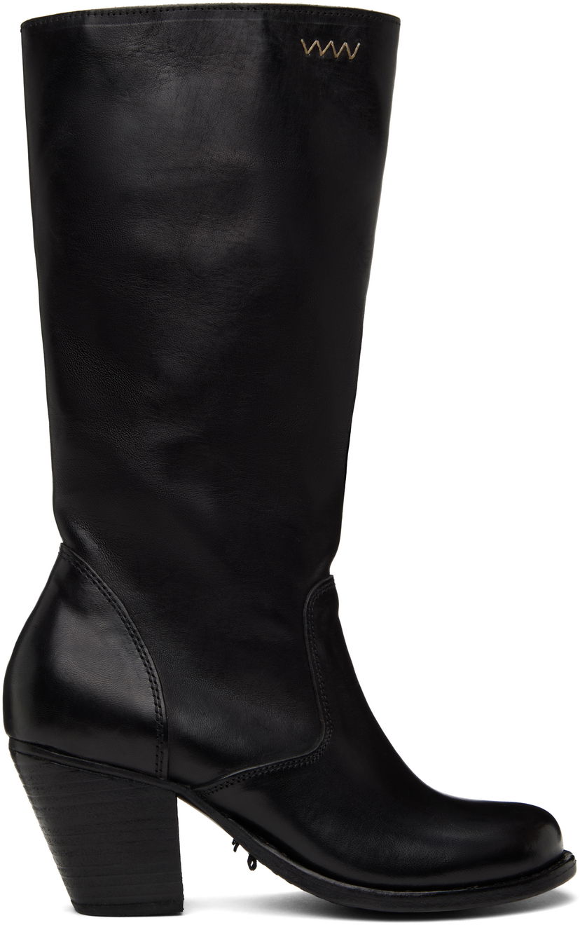 Кецове и обувки visvim Visvim Rosebud Tall Boots Черно | 324202002014
