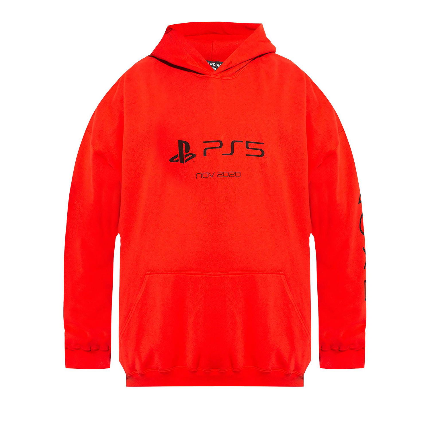 Суитчър Balenciaga Playstation Boxy Hoodie Червено | 651799 TKVF4 6552, 1