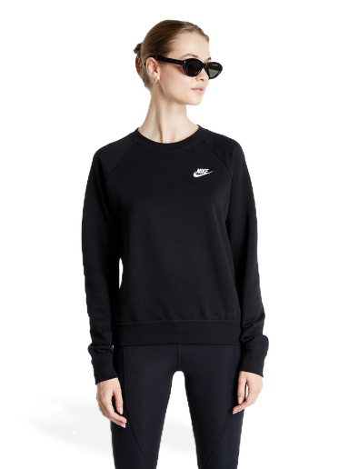 Суитчър Nike Sportswear Essential Fleece Crew Черно | BV4110-010