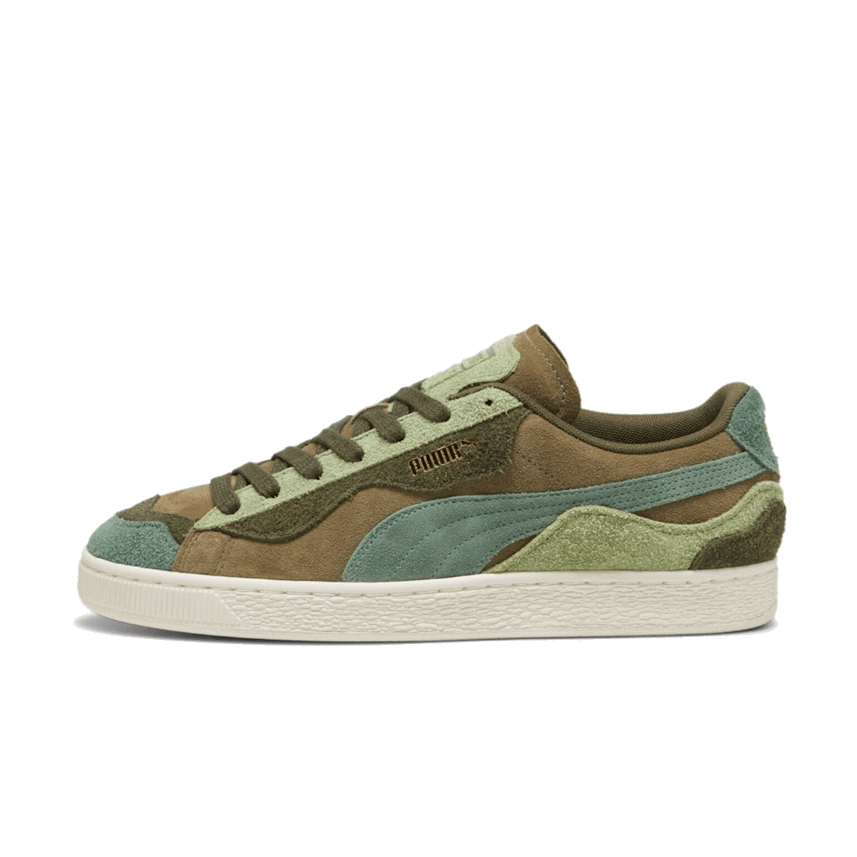 Кецове и обувки Puma Suede Topo Trip Зелено | 398656-05, 0