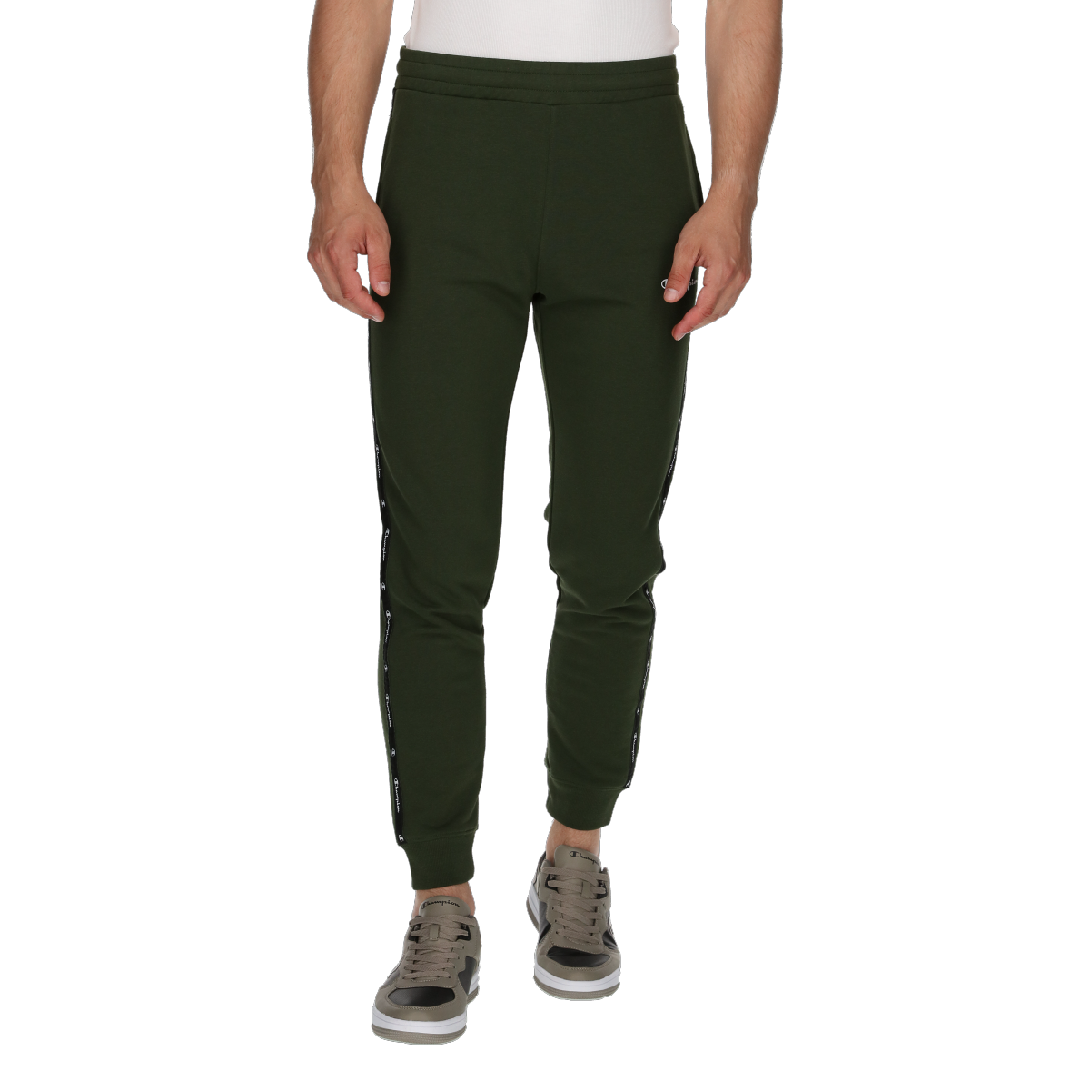 Спортни панталони Champion COLOR BLOCK Joggers Зелено | 219955-GS543, 0