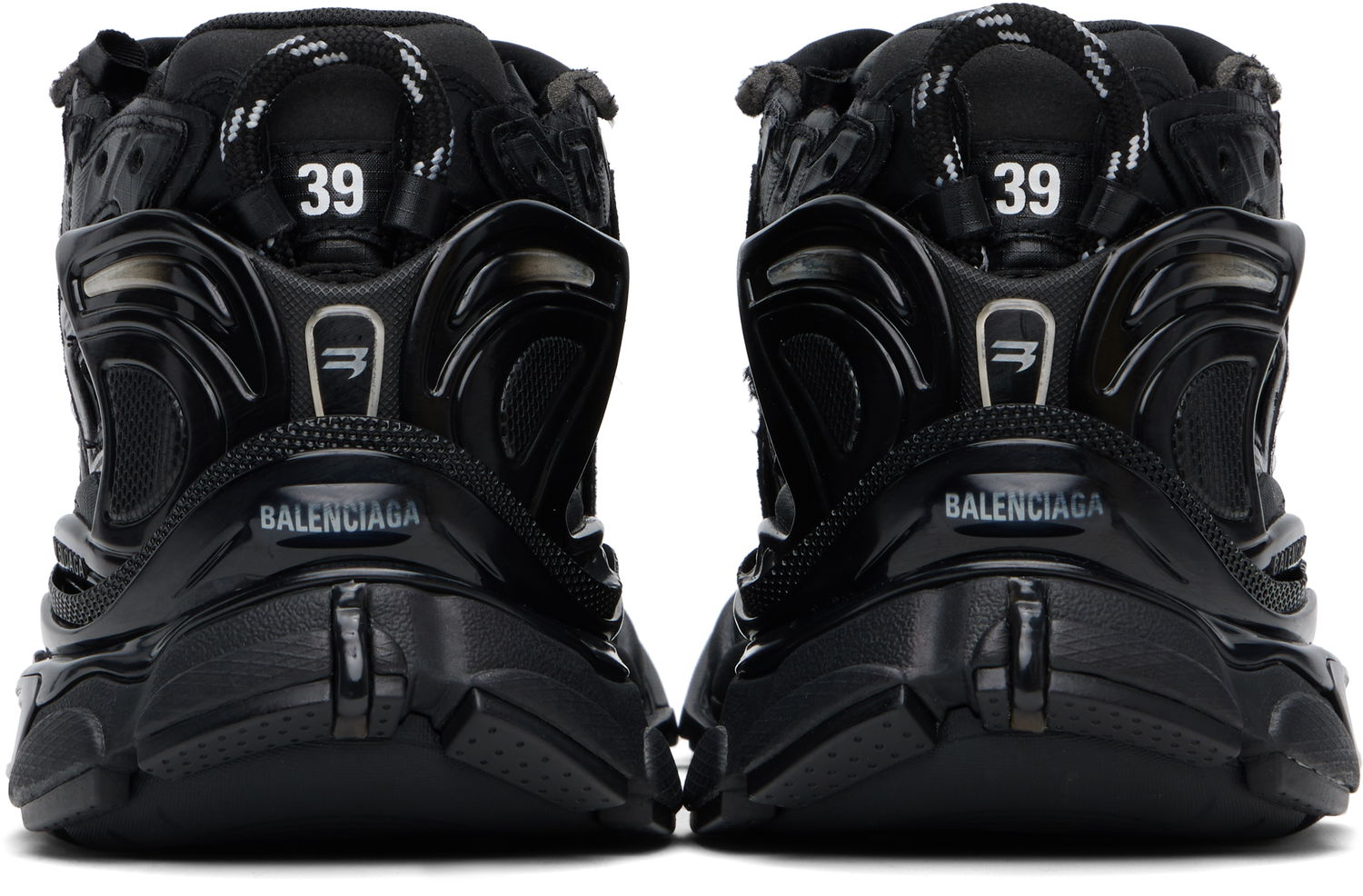 Кецове и обувки Balenciaga Under Armour Edition Runner Ripstop Balenciaga Черно | 813793WRUCU, 1