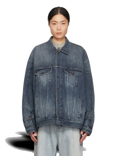 Яке Balenciaga Deconstructed Denim Jacket Синьо | 767943-TNW65-4445