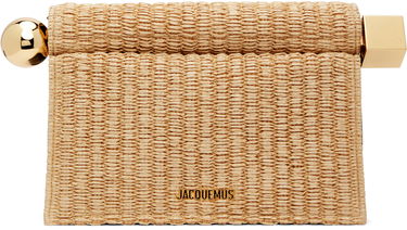 Дамска чанта Jacquemus Jacquemus La Croisière 'The Rond Carré' Pouch Бежово | 25E233BA356-3248, 0