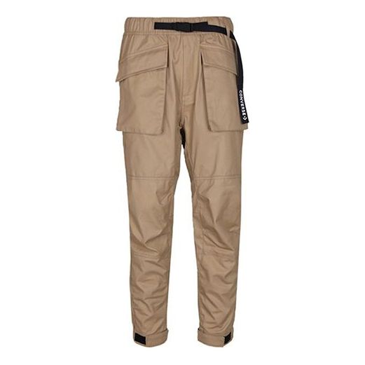 Карго панталони Converse Converse Paneled Nomad Jogger Pants Бежово | 10020006-A01