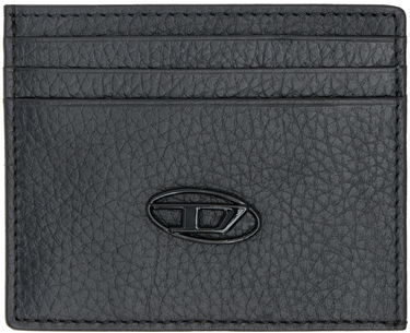 Портфейл Diesel Diesel Grained Leather Card Holder Черно | X09018 P0685, 0