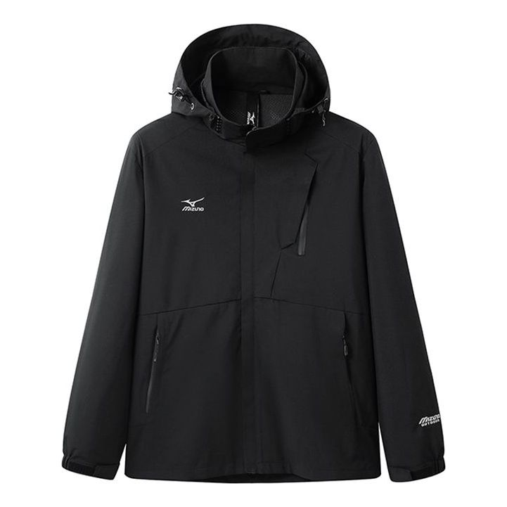 Ветровка Mizuno Logo Outdoor Jacket Черно | A2CE3112, 0