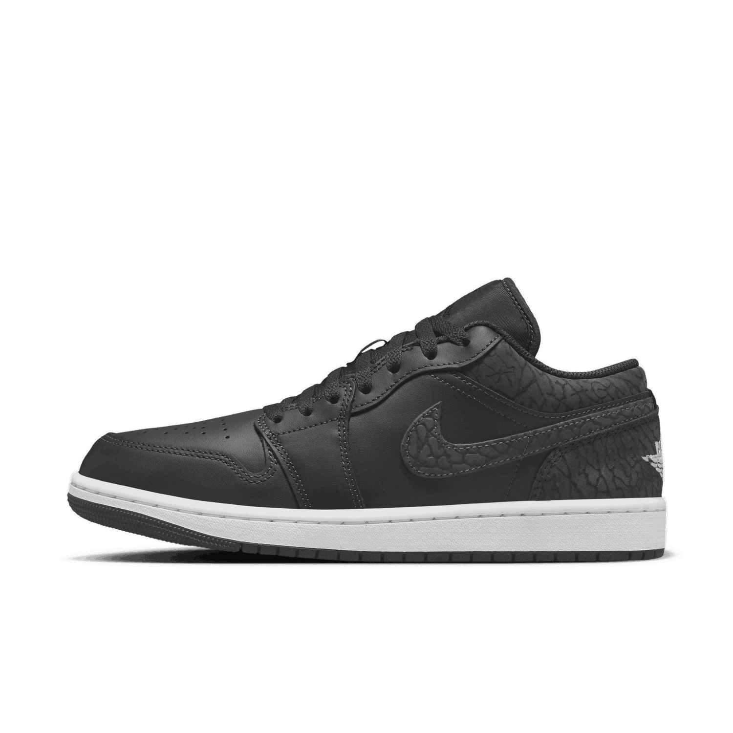 Кецове и обувки Jordan Air Jordan 1 Low "Black Elephant" Черно | FB9907-001, 1