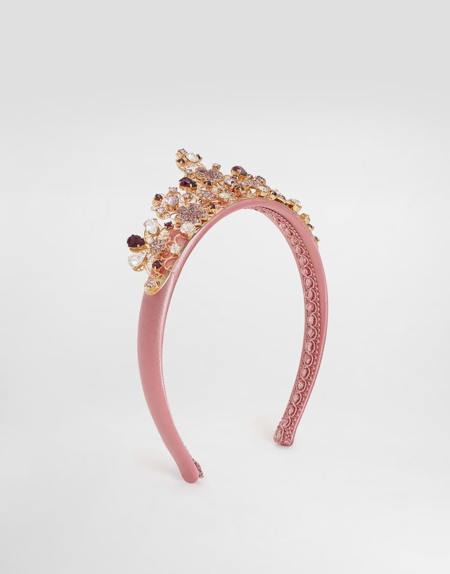 Dolce & Gabbana crystal-embellished headband