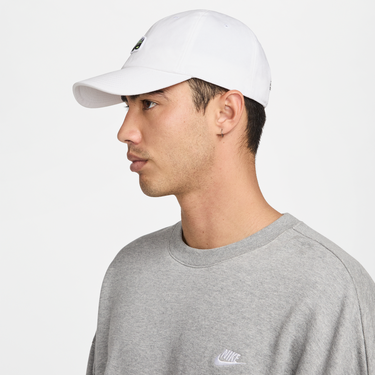 Шапка с козирка Nike Nike Club Unstructured Cap Бяло | HJ6984-100, 4