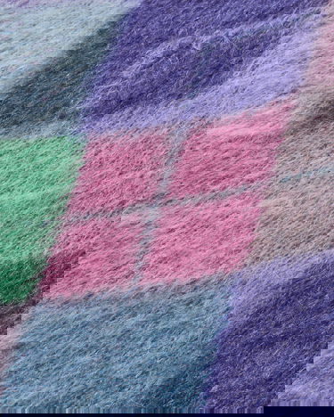 Жилетка ERL Argyle Mohair Vest Лилаво | ERL11N008 1, 4