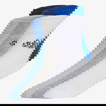 Чорапи adidas Performance Linear Ankle Quarter Socks - 5 Pairs Бяло | JF8542, 1