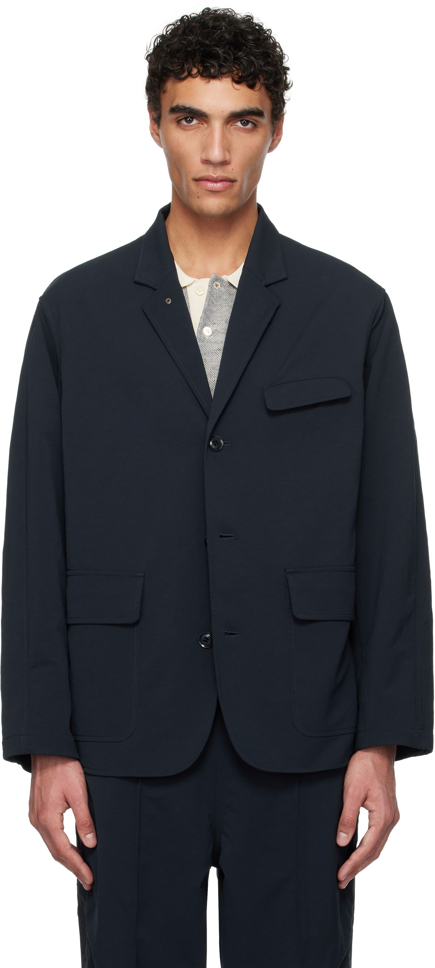 Яке NANAMICA ALPHADRY Club Blazer Тъмно синьо | S25SA047U, 0