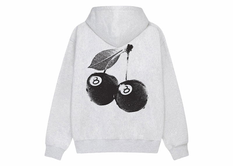 Суитчър Stüssy Stussy Cherries Graphic Print Hoodie Сиво | 1925066, 0
