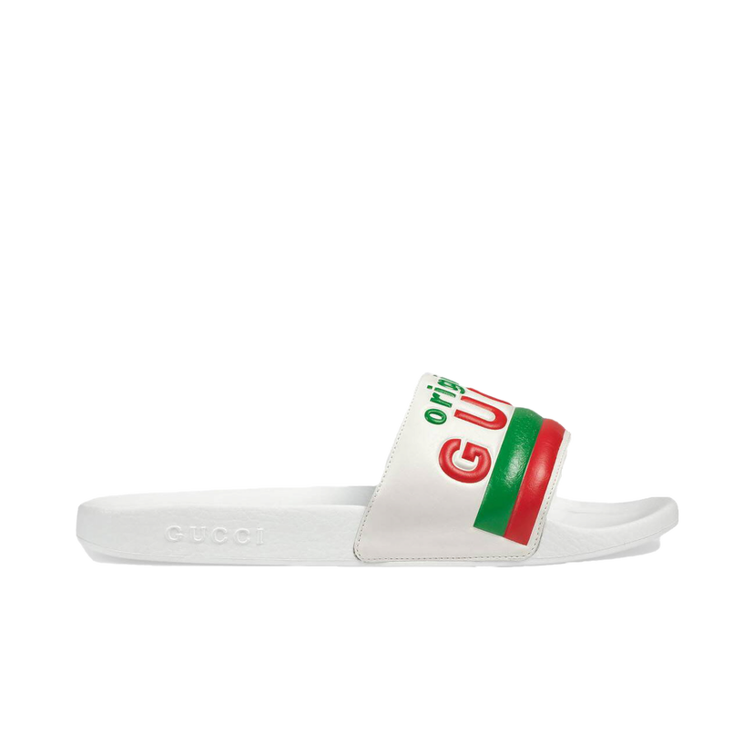 Кецове и обувки Gucci "Original " Slide Бяло | 630606 DIR00 9014