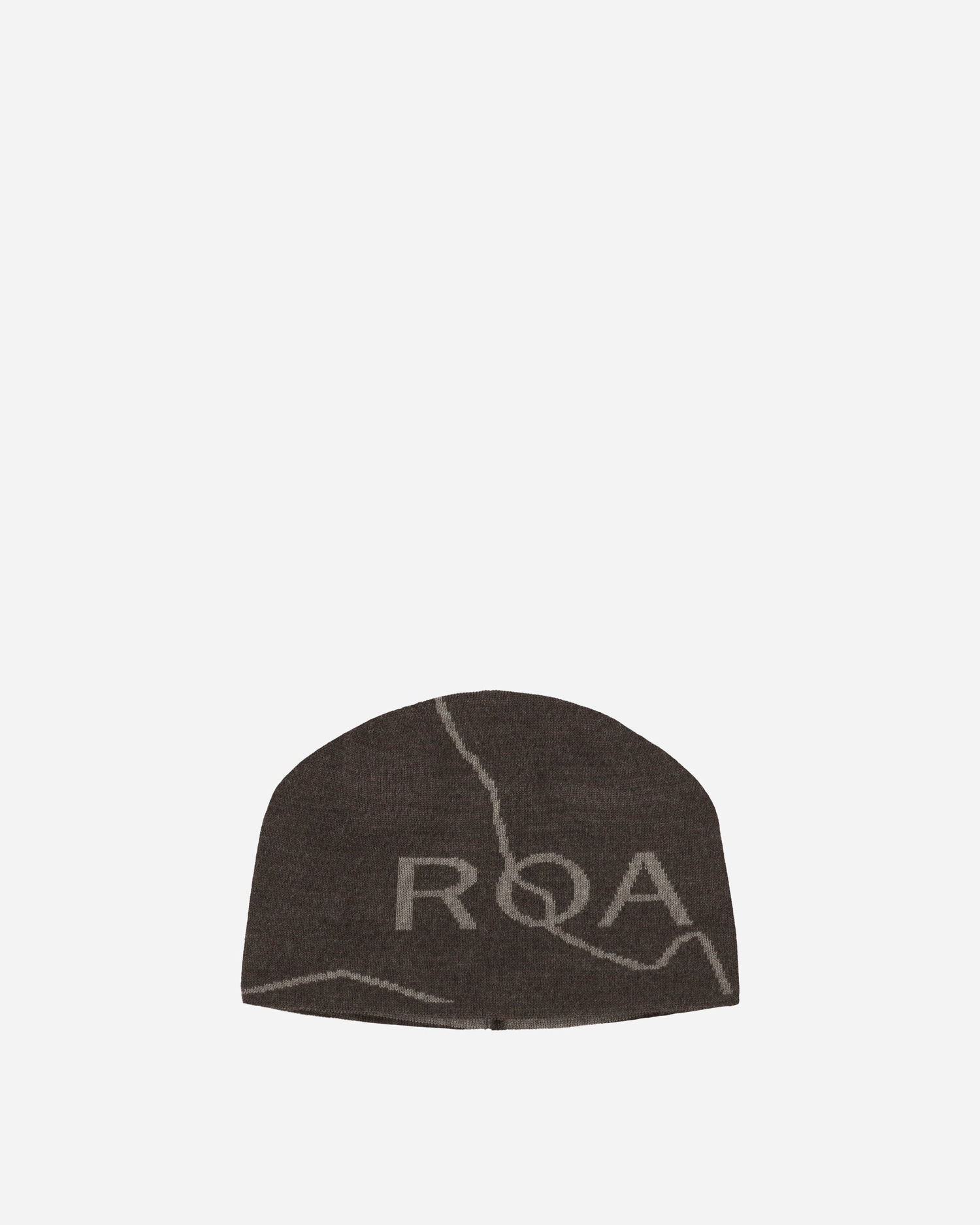 Шапка ROA Knit Beanie with Logo Кафяво | RBUW288YA12 GRN0010, 1