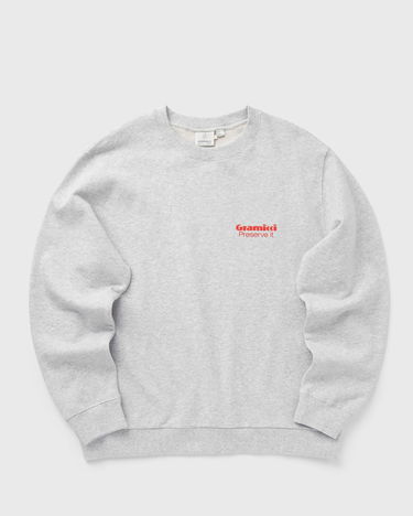 Суитчър GRAMICCI Preserve It Sweatshirt Сиво | G4FU-J115-GREY-HEATHER, 0