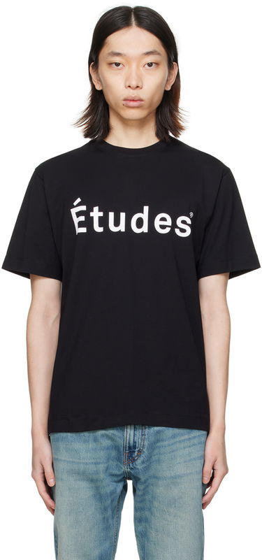 Тениска Études Études Wonder T-Shirt Черно | C00ME101A00799, 0