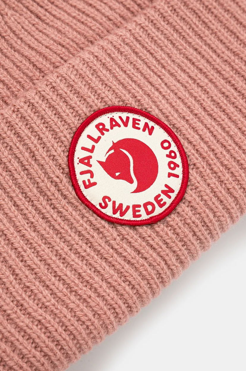 Шапка FJÄLLRÄVEN Fjallraven 1960 Logo Beanie Розово | F78142-300