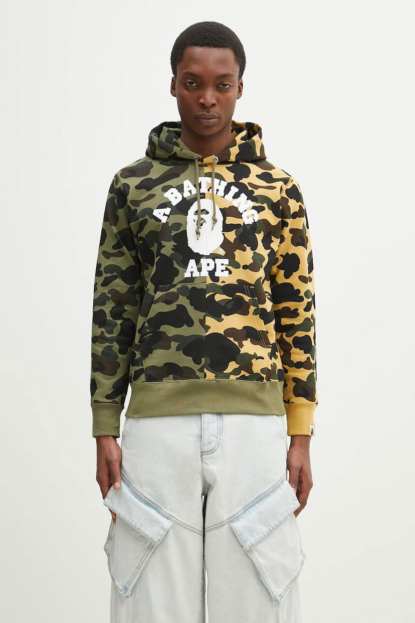 Суитчър BAPE 1St Camo Separate Hoodie Многоцветен | 1L30114007