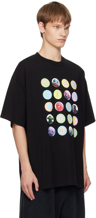Тениска Martine Rose Martine Rose Oversized Graphic T-Shirt Черно | 621JE06001J, 1