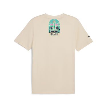Тениска Puma F1® Miami Graphic T-Shirt Бежово | 630176_13, 4