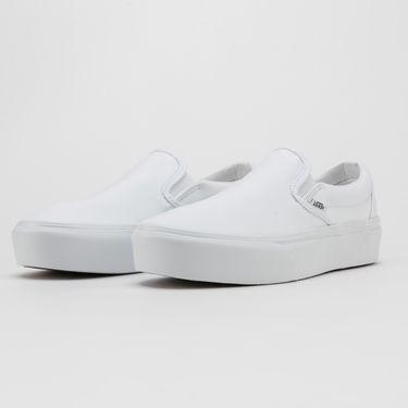 Кецове и обувки Vans Classic Slip-On Platform Бяло | VN0A3JEZW001, 1