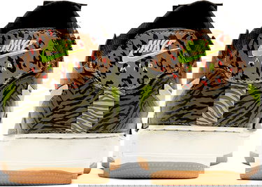 Кецове и обувки Nike Air Force 1/1 "Animal Print" Зелено | dm5329-200, 4