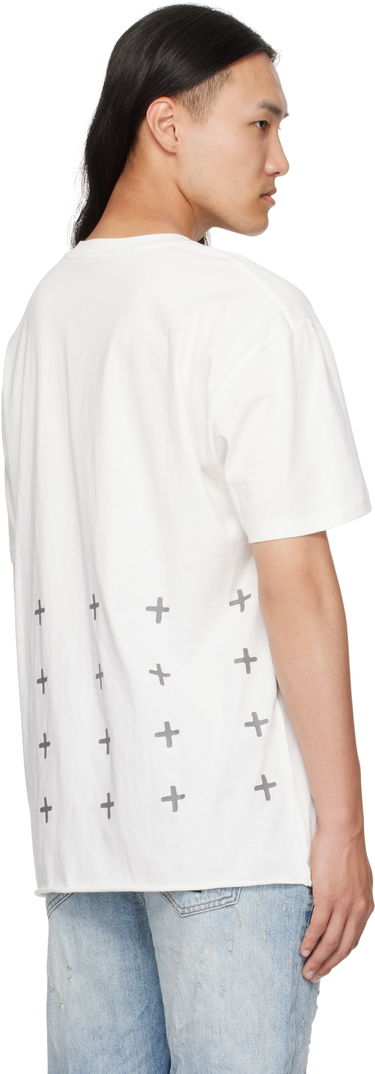 Тениска Ksubi Ksubi All Day Biggie T-Shirt Бяло | MFA25TE003, 2