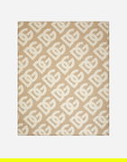 Wool, Silk, And Cashmere DG Monogram Blanket