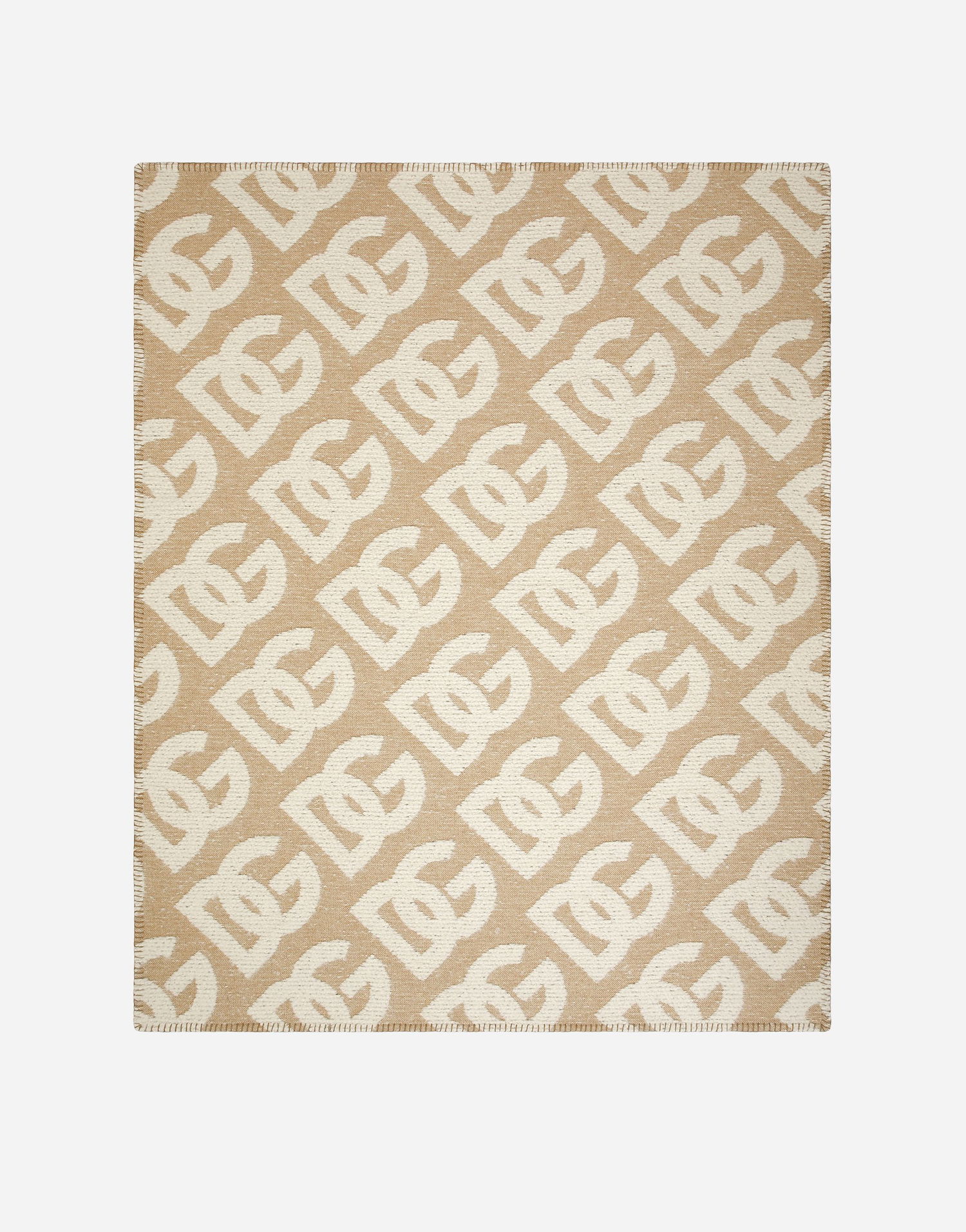 Домашен декор Dolce & Gabbana Wool, Silk, And Cashmere DG Monogram Blanket Бежово | TCE012TCAN1U0054, 0