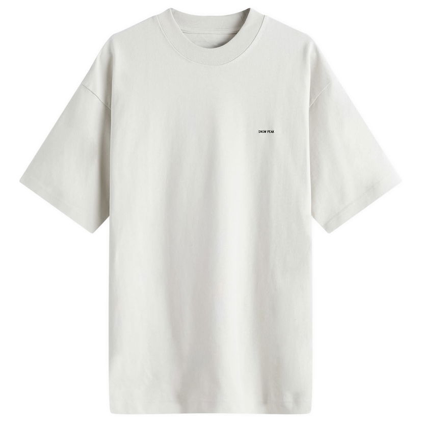 Тениска Snow Peak Border Pocket Heavyweight T-Shirt Бяло | TS-24AU201-WHT