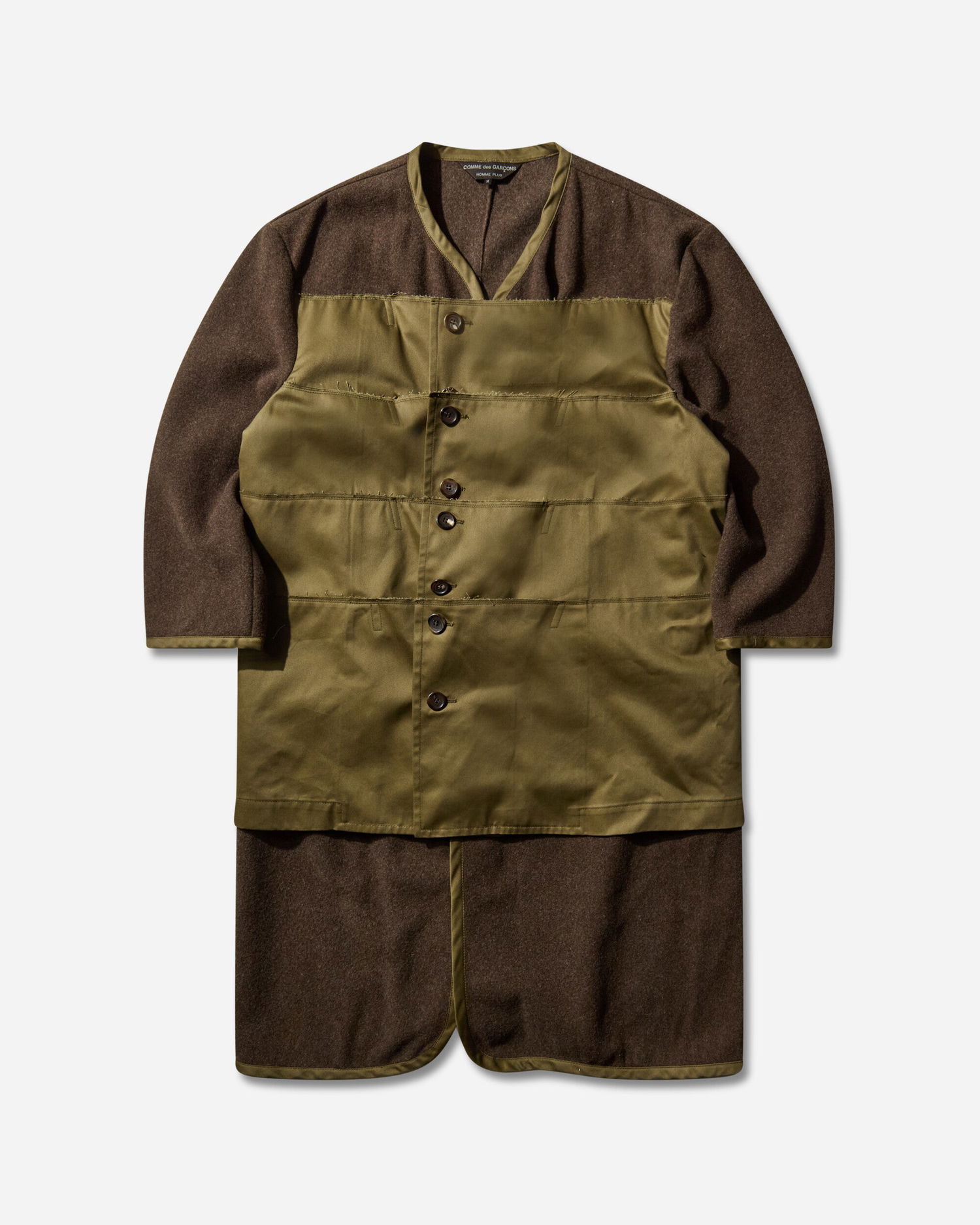 Палта Comme des Garçons Wool Paneled Liner Coat Многоцветен | PP-C008-W25 1, 0