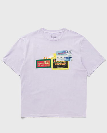 Тениска Martine Rose Martine Rose Local Hero Graphic T-Shirt Лилаво | 603JE03602F-PRP, 1
