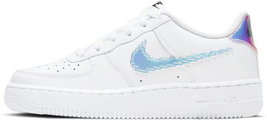 Кецове и обувки Nike Air Force 1 LV8 GS "Digital Swoosh" Бяло | cw1577-100, 0