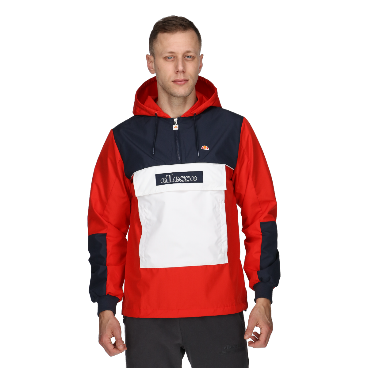 Яке Ellesse Ellesse Hooded Anorak Jacket Червено | ELA241M502-05, 0