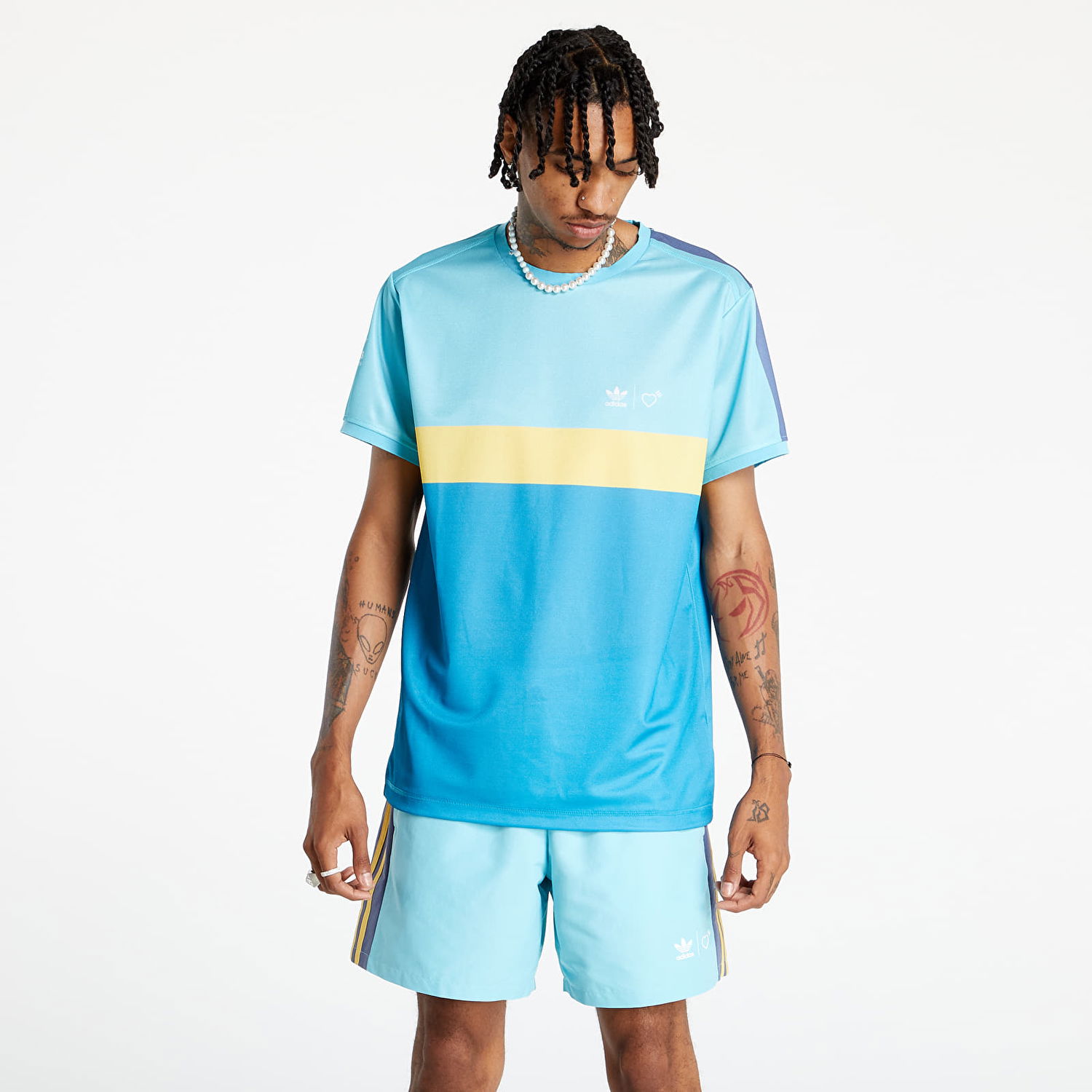 Тениска adidas Originals Human Made Graphic Tee Многоцветен | HA7923, 0