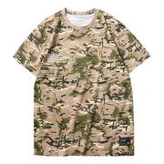 Alphabet Camouflage Short Sleeve T-Shirt