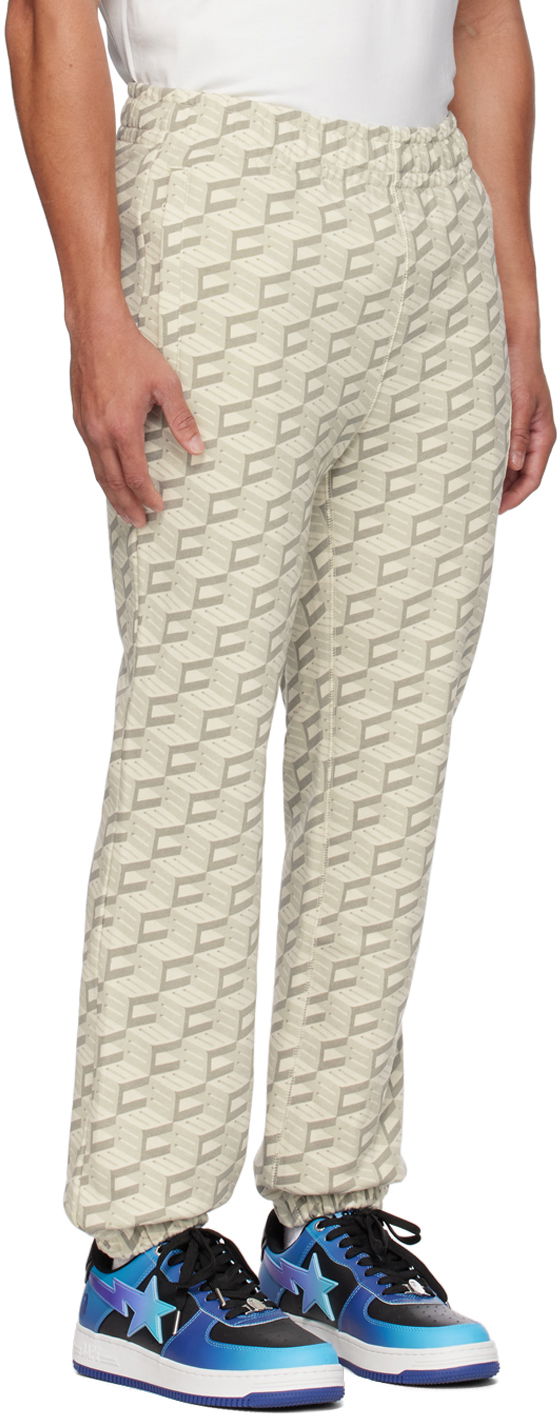 Спортни панталони BILLIONAIRE BOYS CLUB Billionaire Boys Club Printed Sweatpants Бежово | B23110, 1