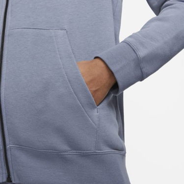 Суитчър Nike Sportswear Essential Full-Zip Fleece Hoodie Синьо | DX2317-493, 3