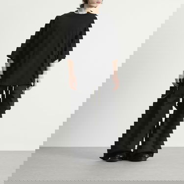 Тениска Rick Owens Tommy T Oversized Crewneck T-Shirt Черно | RU01F2283-JA-09, 4