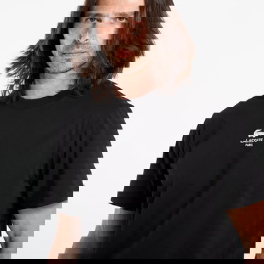 Тениска Lacoste T-Shirt Paris Черно | TH2739 031, 1