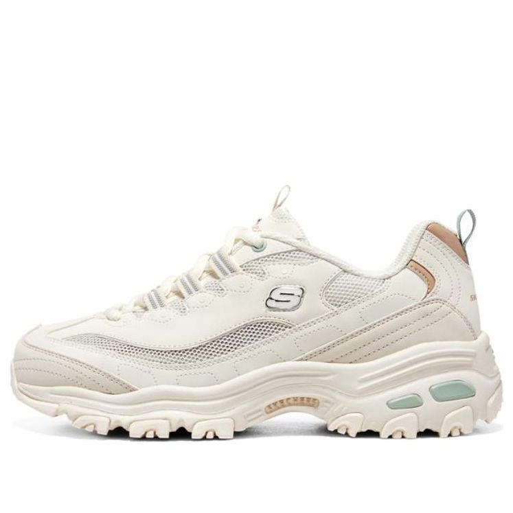 Кецове и обувки Skechers D'LITES Бяло | 896204-OFWT